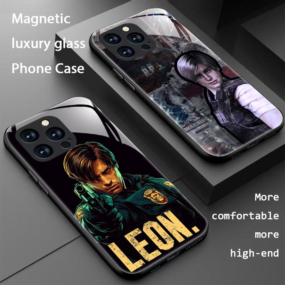 Mini Pc Case - Coque de téléphone magnétique en verre