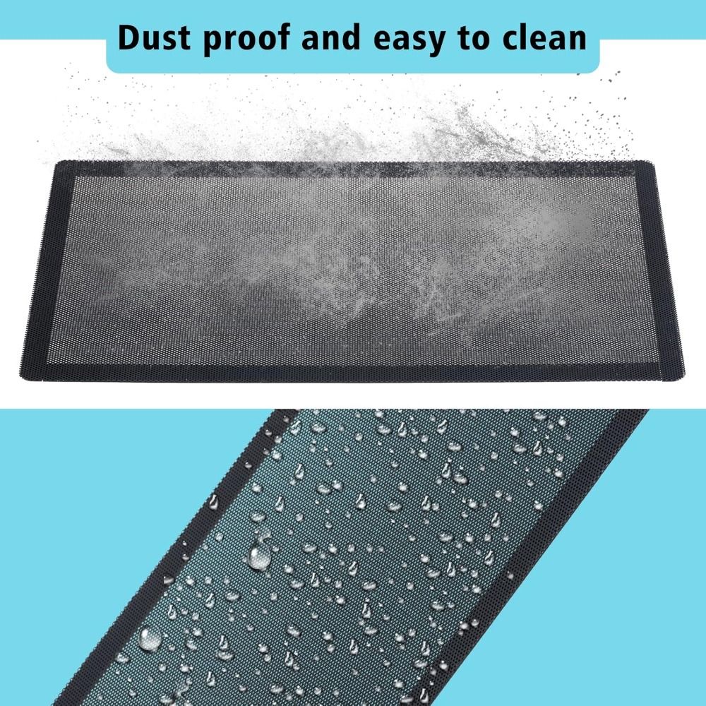 Dust Filter Pc - Nouveau filtre anti-poussière en PVC noir