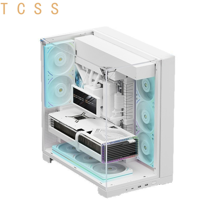 Boîtier PC panoramique blanc e - Atx Case avis et prix