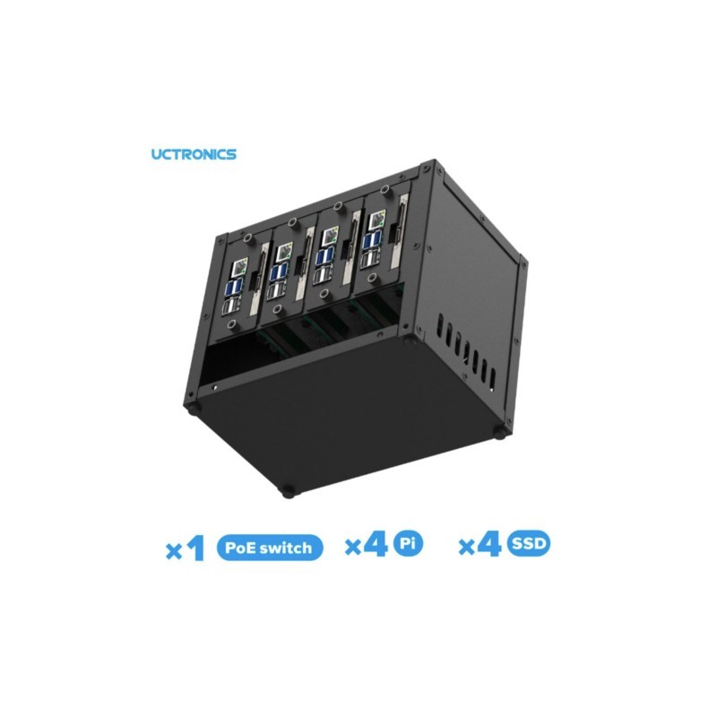 Boîtier de cluster Raspberry P - Case Fans avis et prix